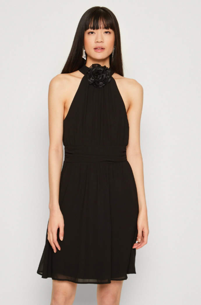 VMSOLLY CROPPED ROSE DRESS - Koktejlové šaty / šaty na párty, Vero Moda, 1020 Kč. 
