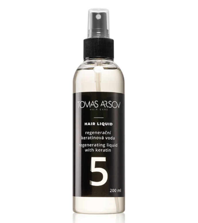 Hair Liquidhydratační sprej na vlasy, Tomas Arsov, 379 Kč. 
