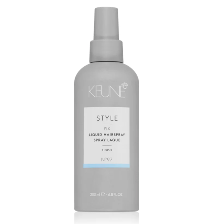 Style Fix Liquid Hairsprayfixační sprej na vlasy, Keune, 913 Kč. 

