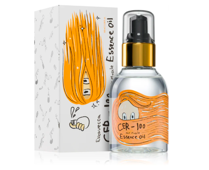 Cer-100 Hair Muscle Essence Oilhydratační regenerační olej pro poškozené vlasy, Elizavecca, 307 Kč. 
