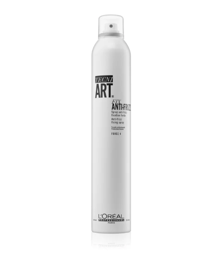 Tecni.Art FIX Anti-Frizz24h fixační sprej proti krepatění a statickému náboji, L’Oréal Professionnel, 560 Kč. 
