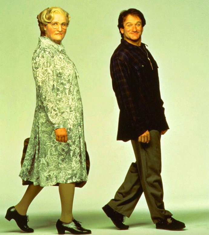 Robin Williams ve filmu Táta v sukni
Robin Williams ve filmu Táta v sukni