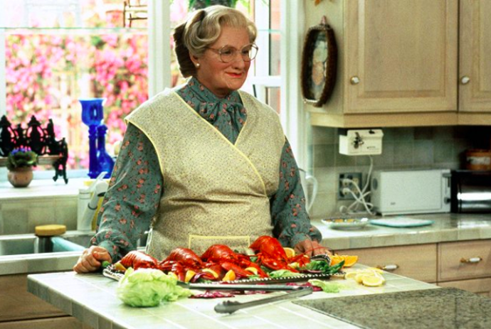 Robin Williams ve filmu Táta v sukni
Robin Williams ve filmu Táta v sukni