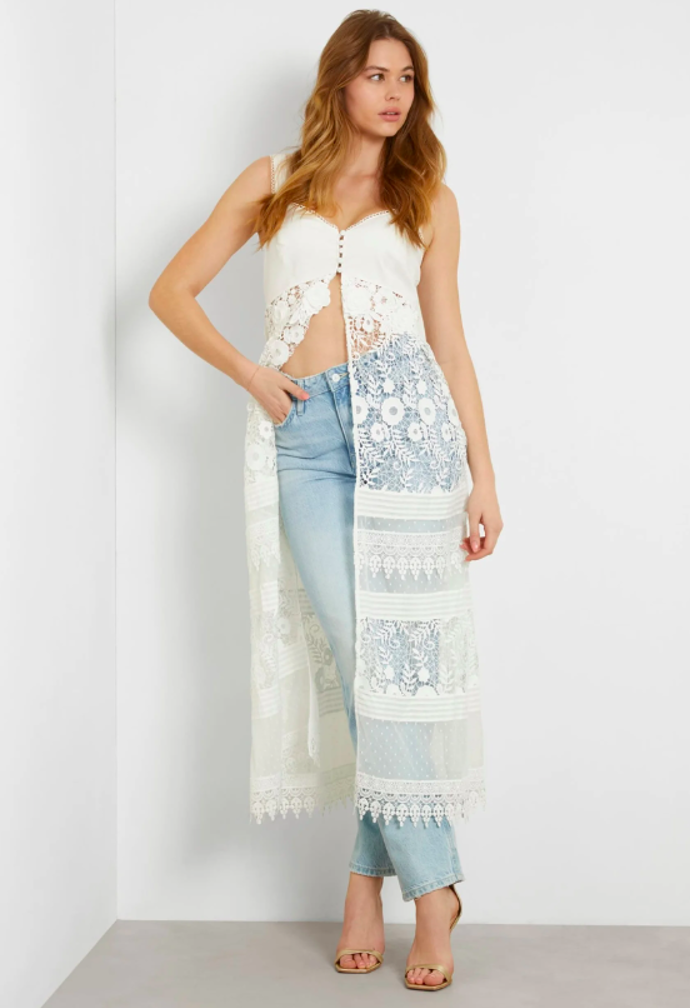 DUSTER - Koktejlové šaty / šaty na párty, Guess, 4750 Kč. 
