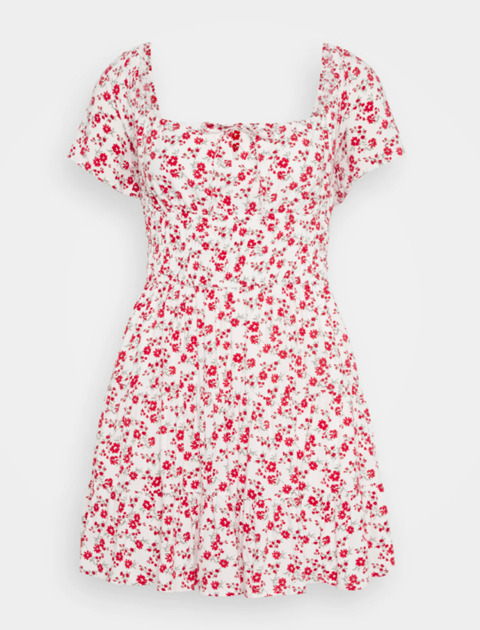 CHANNELED SKORT DRESS - Denní šaty, Hollister Co., 1240 Kč. 
