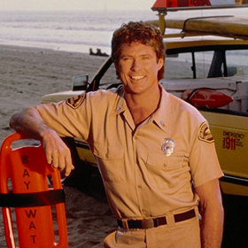David Hasselhoff v Pobřežní hlídce
