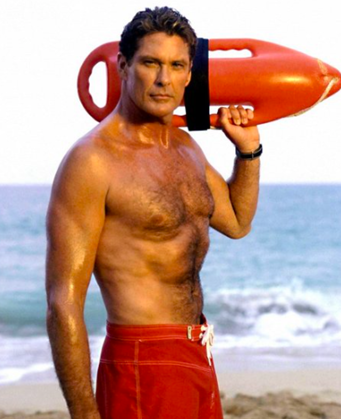 David Hasselhoff v Pobřežní hlídce
