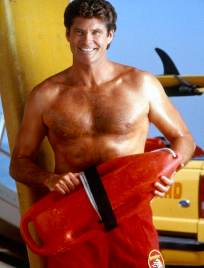 David Hasselhoff v Pobřežní hlídce
