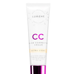 Color CorrectingCC krém pro jednotný tón pleti SPF 20, Lumene, 320 Kč. 

