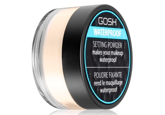 Waterproof Setting Powder, Gosh, 272 Kč. 
