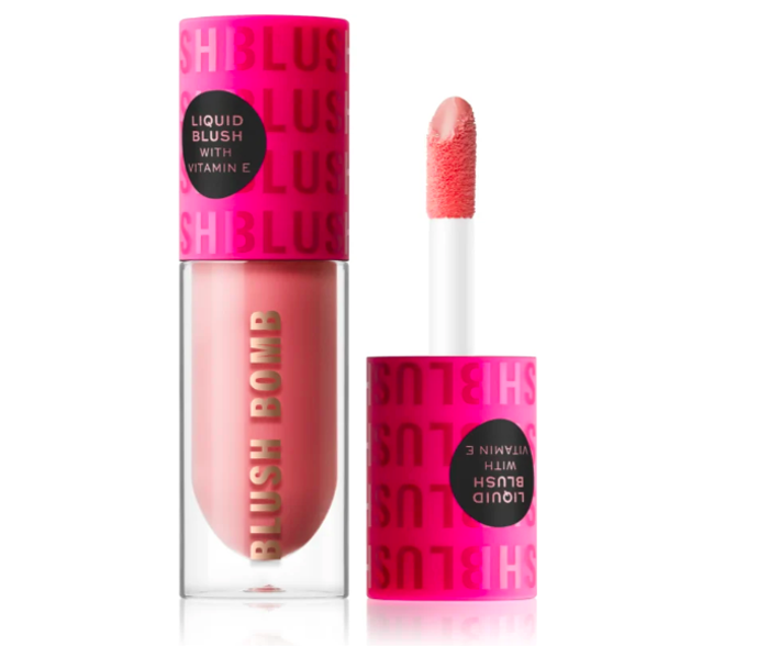 Blush Bombkrémová tvářenka, Makeup Revolution, 156 Kč. 
