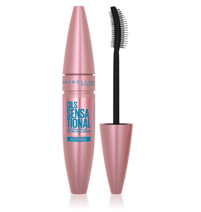 Lash Sensationalvoděodolná řasenka pro prodloužení, natočení a objem, Maybelline, 208 Kč. 
