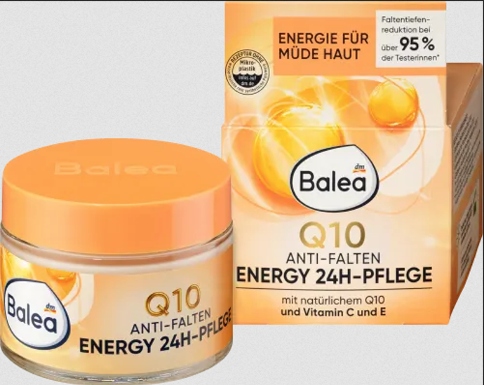 Pleťový denní krém Q10 Energy proti vráskám nabízí vaší pleti maximální péči, a to po dobu 24 hodin. S obsahem vitamínu C pleť chrání, posiluje a dodává pleti novou energii a zmírňuje známky prvních vrásek. Lehká textura pleťového krému se rychle vstřebává a viditelně zlepšuje vzhled pleti. 75 Kč
Pleťový denní krém Q10 Energy proti vráskám nabízí vaší pleti maximální péči, a to po dobu 24 hodin. S obsahem vitamínu C pleť chrání, posiluje a dodává pleti novou energii a zmírňuje známky prvních vrásek. Lehká textura pleťového krému se rychle vstřebává a viditelně zlepšuje vzhled pleti. 75 Kč