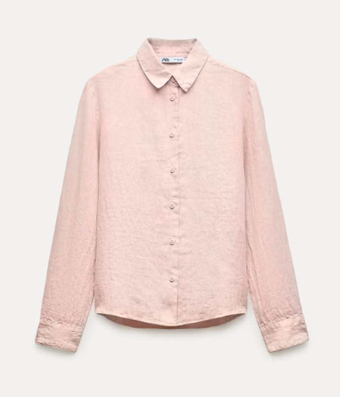 ZW COLLECTION KOŠILE ZE 100% LNU, Zara, 799 Kč. 
