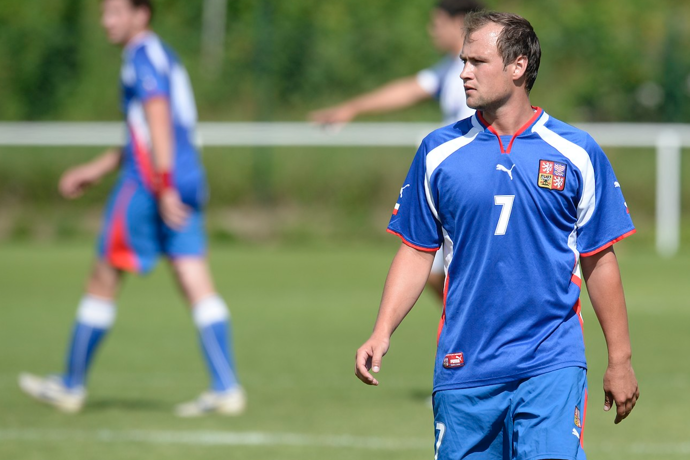Ivan Hašek mladší si fotbal občas s chutí zahraje
