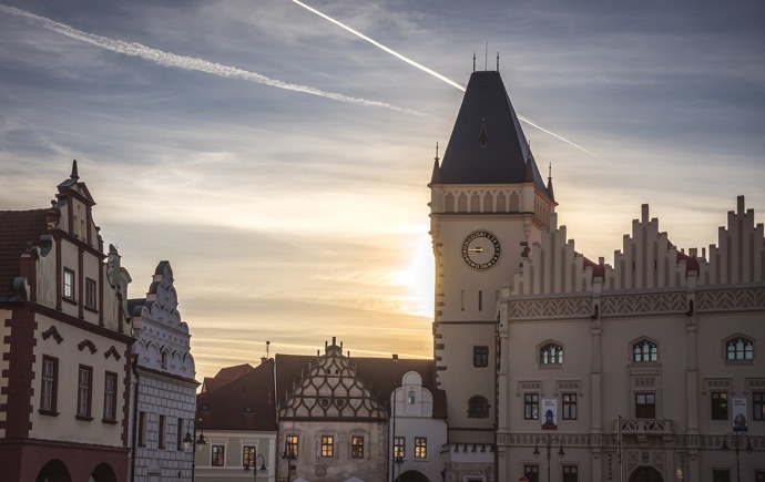 Tábor je romantické město.
Tábor je romantické město.