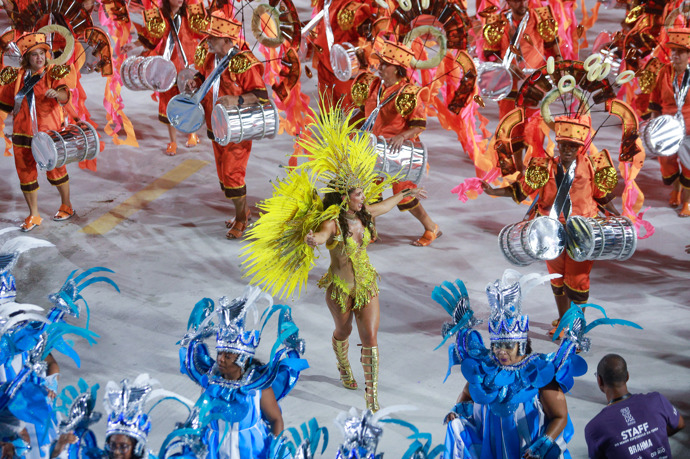 Karneval se vždy koná na začátku roku, obvykle na konci února nebo začátkem března.
