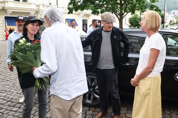 První hvězda dorazila na KVIFF 2024