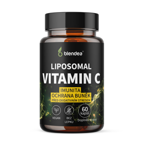 Liposomal vitamin C, Blendea, 599 Kč. 
