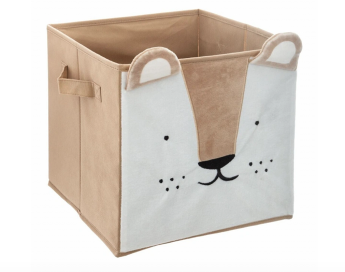 Stylový box na hračky nebo jiné nezbytnosti s motivem lva, 259 Kč, Atmosphera
Stylový box na hračky nebo jiné nezbytnosti s motivem lva, 259 Kč, Atmosphera