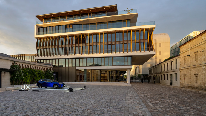 Vinařská oblast Bordeaux ve Francii
