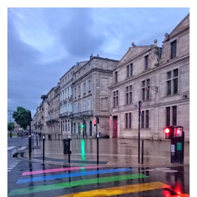 Historické centrum francouzského města Bordeaux
