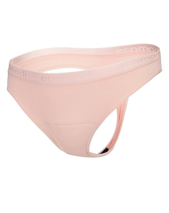 Růžová menstruační tanga, ECOMODI, 390 Kč
