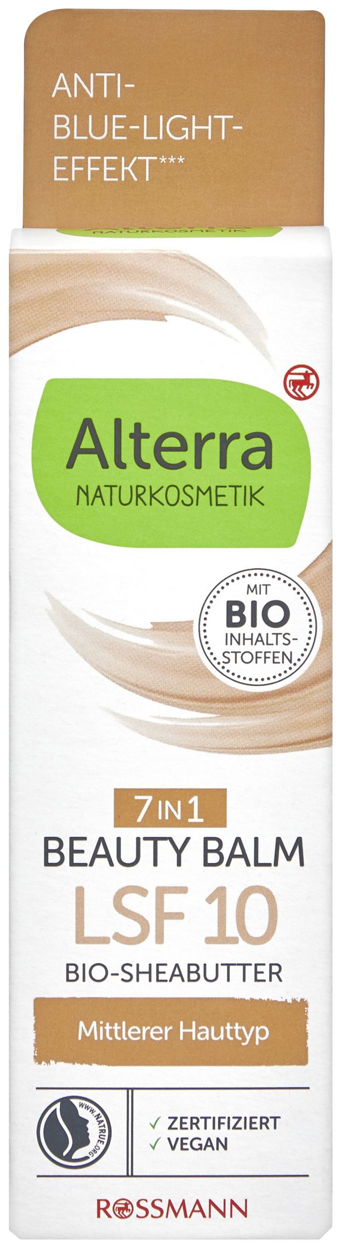 BB krém medium 6v1 Alterra Naturkosmetik

Všestranný přípravek pro krásnou pleť s UV ochranou a minerálními pigmenty pro všechny typy pleti. Matuje a zjemňuje pleť, kryje vrásky, hydratuje, vypíná pleť. Kvalitní složení s kyselinou hyaluronovou, bio bambuckým máslem a vitaminem E dodává pokožce intenzivní hydrataci a péči. Přírodní minerální pigmenty zmírňují zarudnutí a drobné nerovnosti, jemné vrásky působí vyhlazeným dojmem. UV faktor 10 chrání pleť před stárnutím způsobeným slunečním zářením.

Cena: 100 Kč
 
