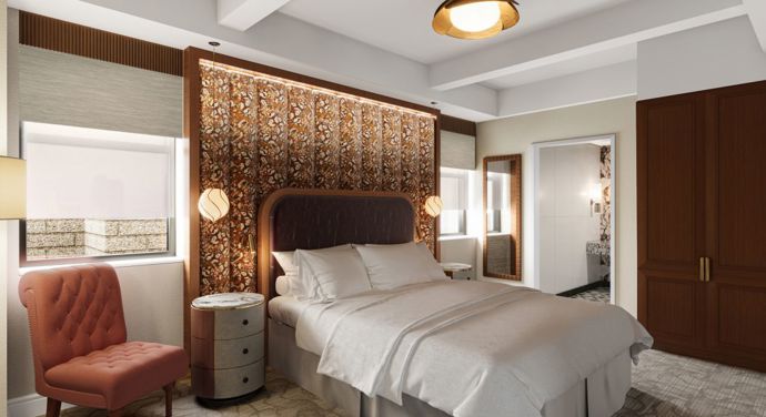 Kromě kvalitních matrací a polštářů na míru nabízí hotel Benjamin dále služby jako je aromaterapie, různé relaxační techniky, a dokonce speciální noční menu.
