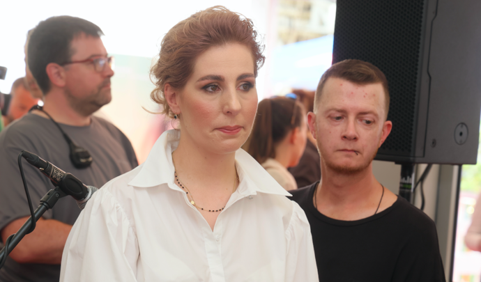 Michaela Duffková podle jejíž příběhu byl film natočen
Michaela Duffková podle jejíž příběhu byl film natočen