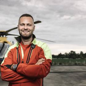 Marek svou práci záchranáře miluje
