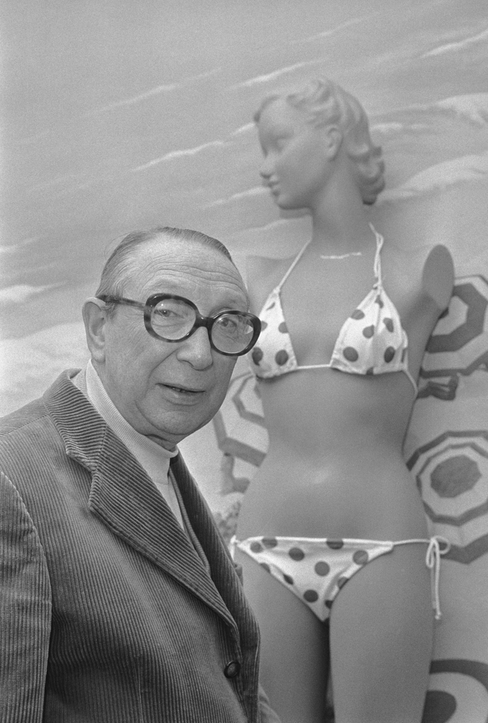Louis Réard v roce 1974.
