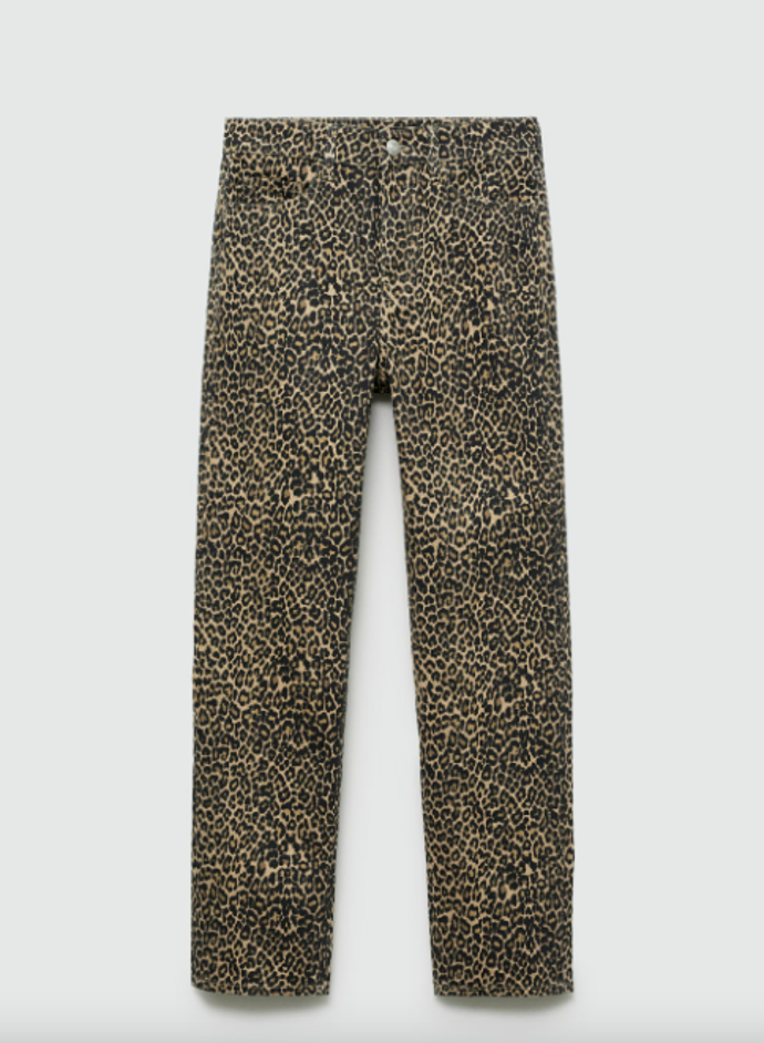 Leopardí džíny, Mango, 1299 Kč
