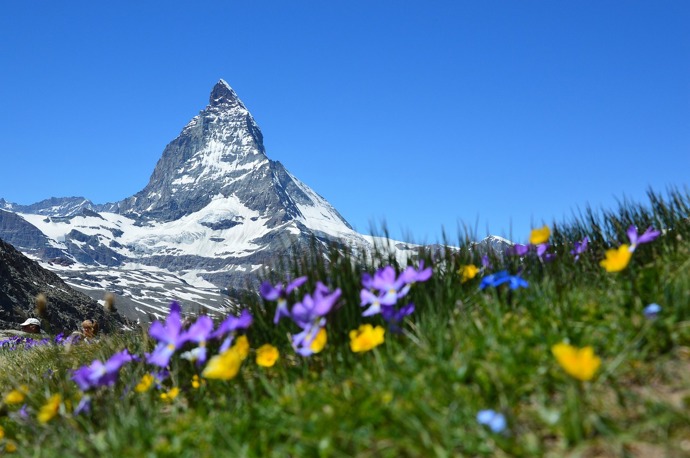 Z Zermattu ve Švýcarsku se dostanete na několik míst, odkud můžete pozorovat legendární horu Matterhorn.
Z Zermattu ve Švýcarsku se dostanete na několik míst, odkud můžete pozorovat legendární horu Matterhorn.