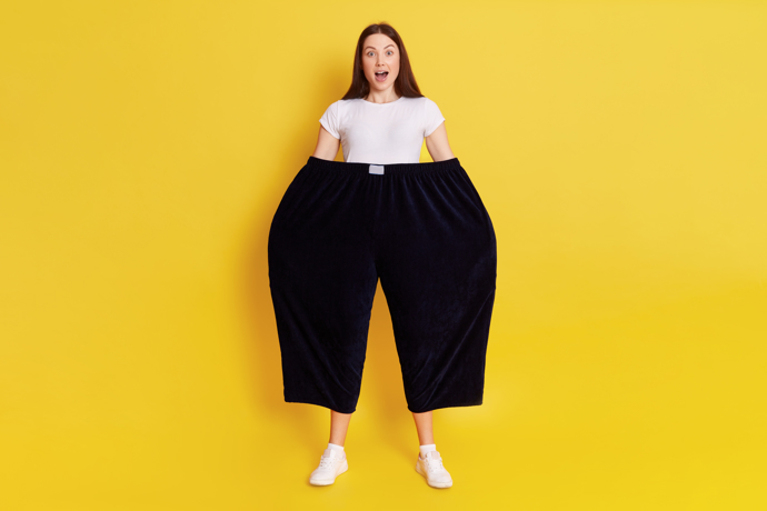 Over size oblečení si většinou můžeme dovolit jen do určitého věku. Poté už přidá jak věk, tak kilogramy
