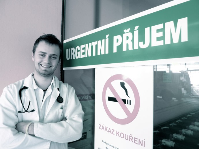 Marek pracuje také na urgentním příjmu v Motole
Marek pracuje také na urgentním příjmu v Motole
