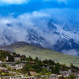 Queenstown na Novém Zélandu je hlavním městem dobrodružství.
