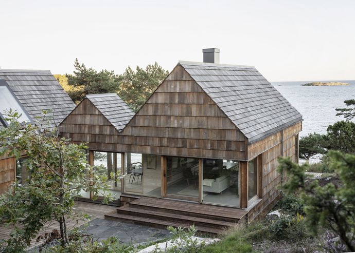 Galerie: Saltviga House postavený z dřevěných odřezků