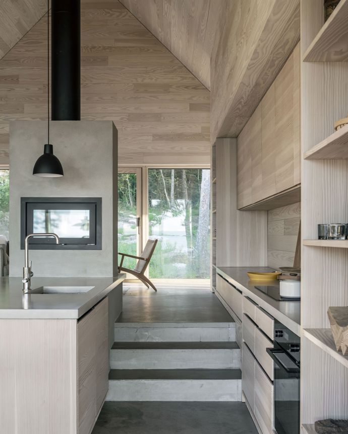 Galerie: Saltviga House postavený z dřevěných odřezků