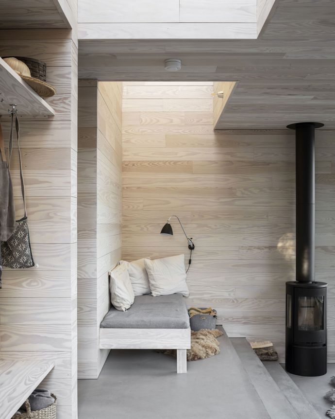 Galerie: Saltviga House postavený z dřevěných odřezků