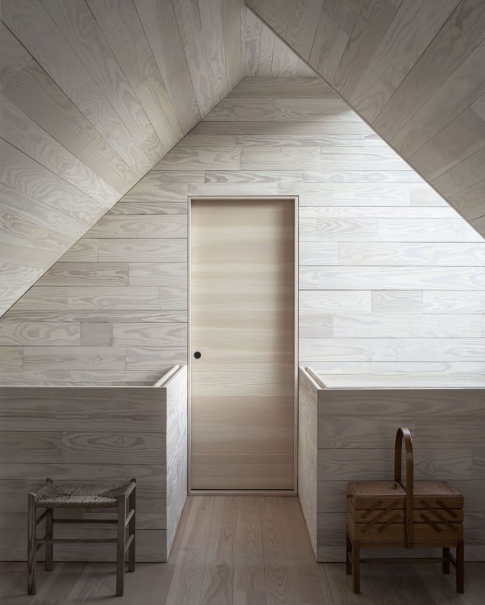 Galerie: Saltviga House postavený z dřevěných odřezků