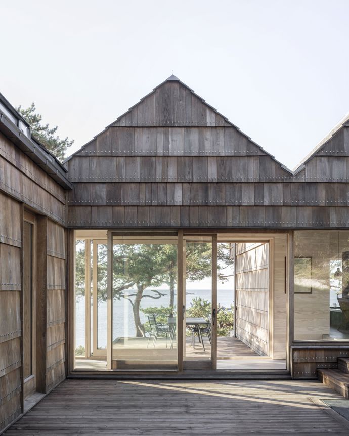 Galerie: Saltviga House postavený z dřevěných odřezků