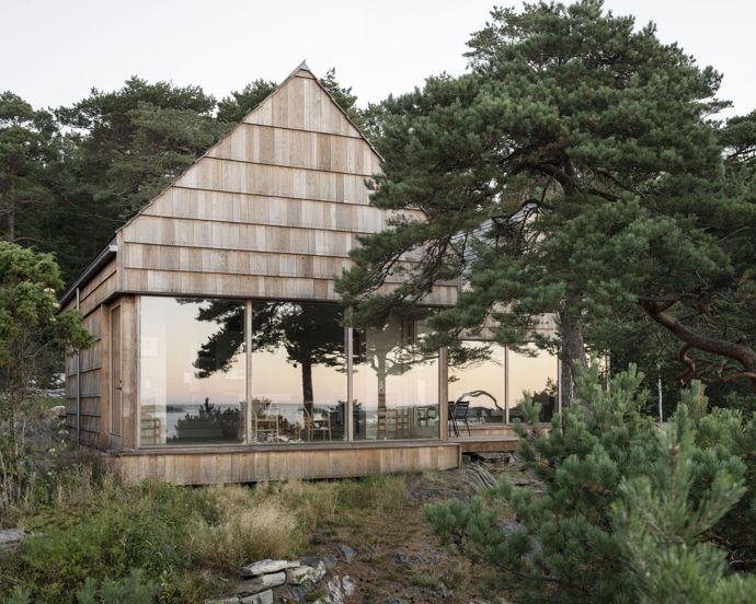 Galerie: Saltviga House postavený z dřevěných odřezků