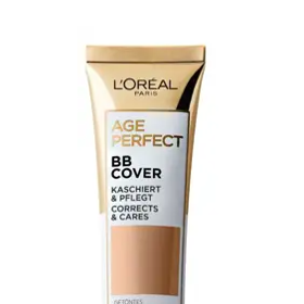 BB Cover krém Age Perfect (L'Oréal Paris)

Tento BB krém pleť hloubkově hydratuje a kryje různé nedokonalosti pleti, mezi nimi i tmavé skvrny na tváři. Složení obohacené o hydratační sérum a vitamín B3 pro péči o vaši pleť a díky lehké textuře pleť nezatěžuje. Díky střednímu krytí pleť přirozeně sjednotí a dodá omlazený vzhled pleti.

Cena: 330 Kč
