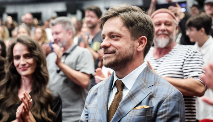 Jiří Mádl představil na festivalu svůj film Vlny
