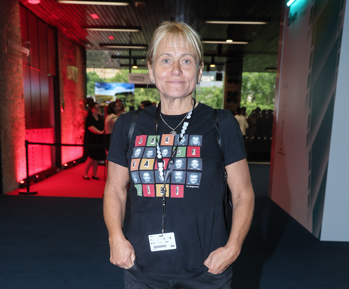 Oblíbená herečka Pavla Tomicová přijela na závěr festivalu
