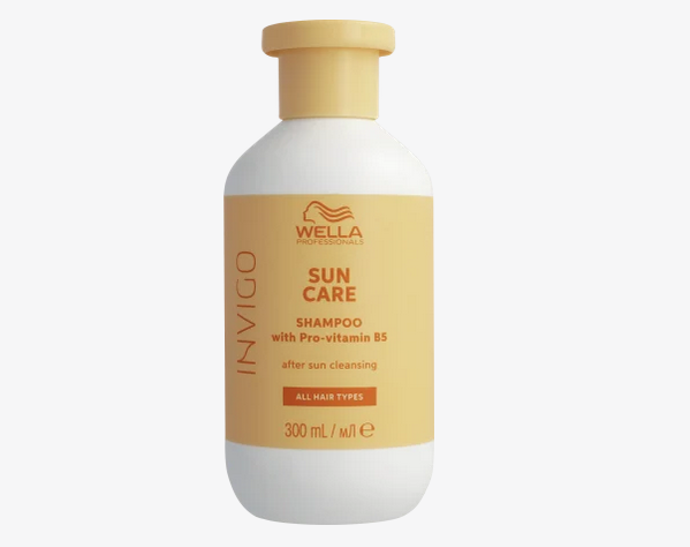 INVIGO šampon na vlasy Sun Care jemně čistí vlasy a je speciálně navržen pro péči o sluncem namáhané vlasy. S obsahem vitamínu B5, který zvlhčuje vlasy před, během i po pobytu na slunci. 299 Kč
