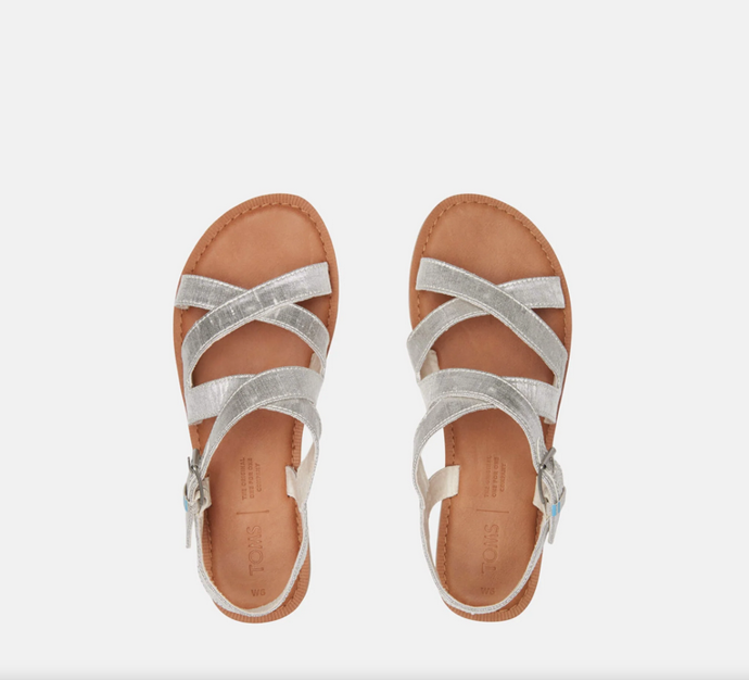 Dámské stříbrné sandálky Toms, zlevněny na 516 Kč
Dámské stříbrné sandálky Toms, zlevněny na 516 Kč