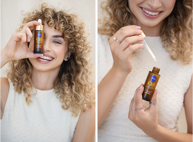 Natálie Otáhalová otestovala duální sérum NIVEA Q10