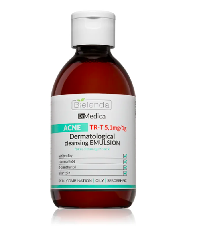 dermatologická čisticí emulze pro mastnou pleť se sklonem k akné, Bielenda, 85 Kč.
dermatologická čisticí emulze pro mastnou pleť se sklonem k akné, Bielenda, 85 Kč.